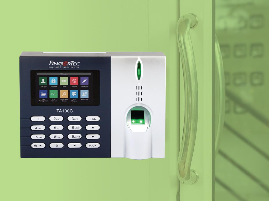 fingertec ta100c attendance system